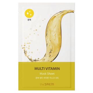 Mascarilla Facial Multivitaminas Bio Solution - The Saem - 20 gr 8806164169803