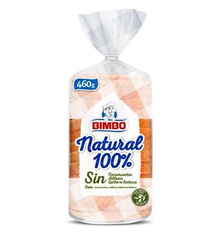 Pan Molde Bimbo Natural 100% 460 G