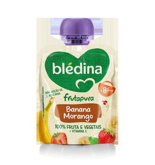 Bolsa de Fruta Banana e Morango +8 Meses Blédina 85G