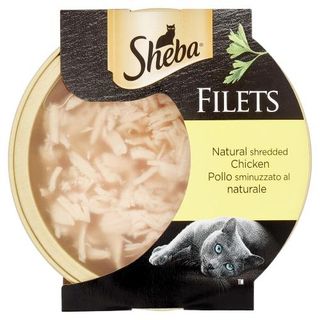 Sheba Filets Cibo Umido Gatto Con Pollo Sminuzzato Al Naturale 60 G - 150729