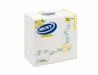 Servilleta Maxi Limon Nicky 2 C 65 Unds