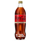 Coca-Cola Zero Azúcar Zero Cafeína 1.25L Botella
