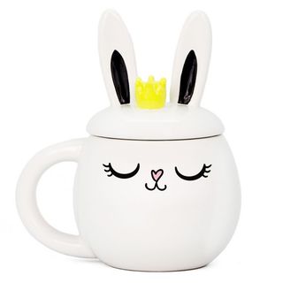 Taza de Cerámica Lady Bunny - MOI* - Blanco 8436544264943