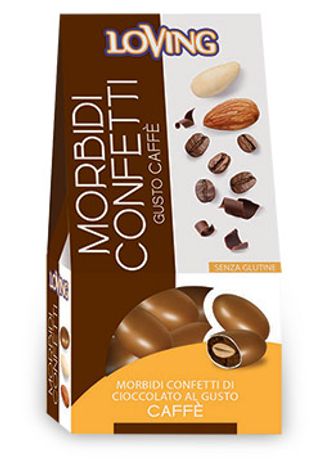 Morbidi confetti gusto caffè
