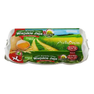 Jaja świeże rozmiar XL 10szt.