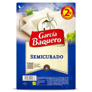Queso Semicurado García Baquero Sobre 110 G