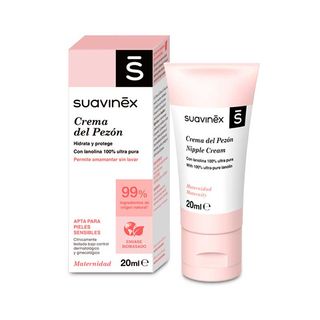 Crema Cuidado Del Pezon Suavinex 20 Ml (8426420800617)