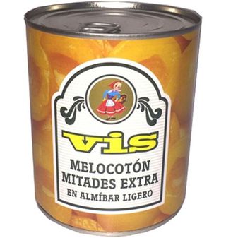 Melocotón Vis Mitadess Extra Lata 1 Kg
