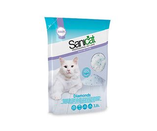 Arena Gatos Silice Diamonds Sanicat 3,8 L