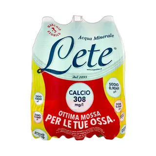 Acqua Lete 1,5Lt 6Pz Effervescente