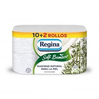 Papel Higiénico Soft Bambú Regina 10 Ud.