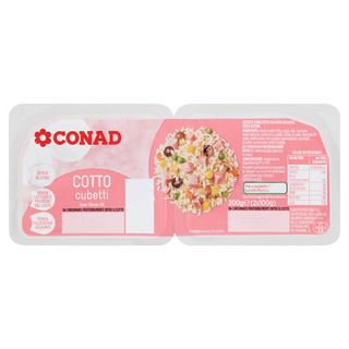 CONAD Cotto cubetti 2 x 100 g - 8003170024298