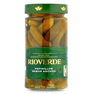 Pepinillos Sabor Anchoa Rioverde 180 G