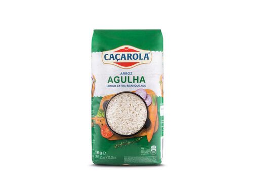 ARROZ AGULHA CAÇAROLA EXTRA LONGO 1KG