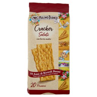 Mulino Bianco Cracker Salati con Farina Sostenibile 500g - 8076809582155