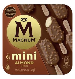 Helado Magnum Snack Size Almendras 6 Uds.