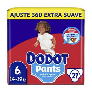 Dodot Pants Fraldas T6 +15kg 27un
