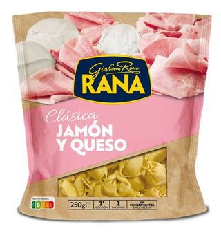 Tortellini Rana Jamón Y Queso 250 G