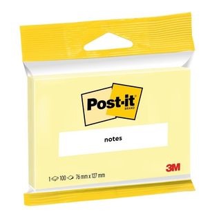 Post-It Żółte karteczki 76 mm x 127 mm 100 szt.