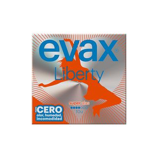 Compresa Evax Liberty Super Alas 10Ud (236738)