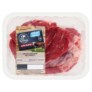Carrefour Targ Świeżości Pręga wołowa bez kości, waga od 0,5 kg