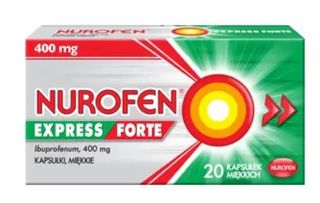 Nurofen Express Forte 400 mg 20 kapsułek