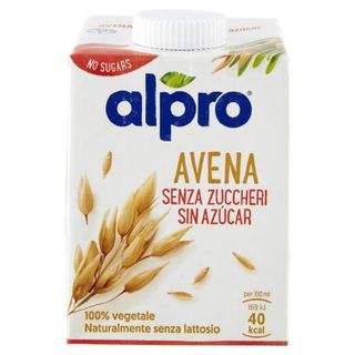 Alpro Senza Zuccheri, Bevanda All'Avena, 100% Vegetale Con Vitamine B2, B12 E D2 1 500Ml - 515806