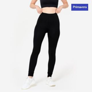 Leggings Fitness Mujer Negro Corte Slim.2XL / W39 L31 Negro