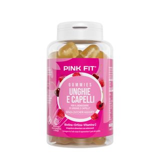 Pink Fit Gummies Unghie E Capelli 60 Compresse