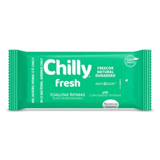 Toallitas Íntimas Fresh Chilly Bolsa 12 Unidades