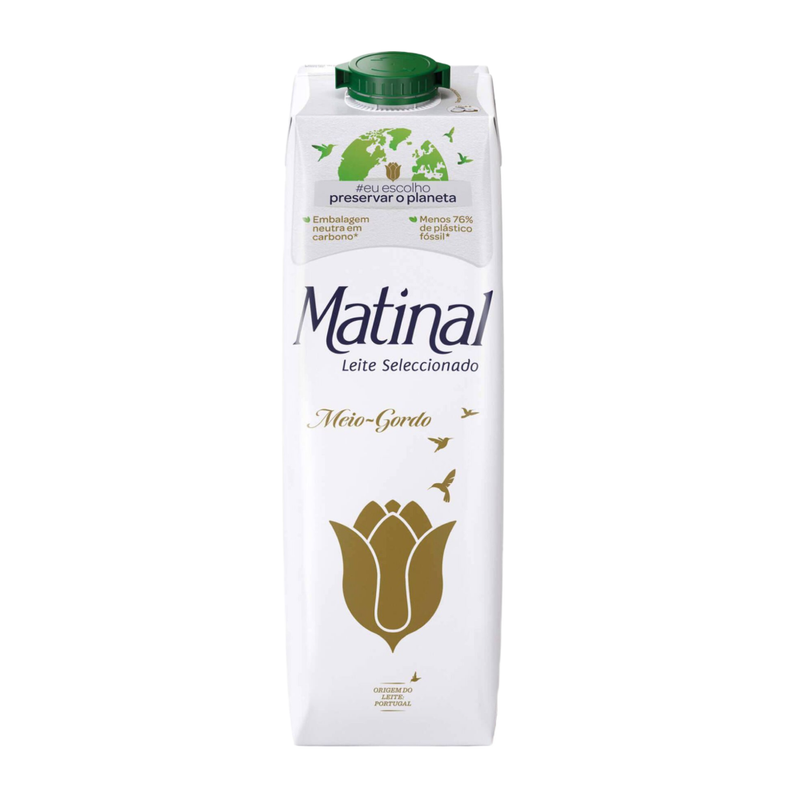 Matinal Leite UHT Meio Gordo 1L