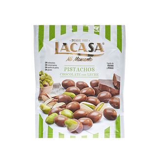 Pistacho Chocolate Leche Lacasa 100G