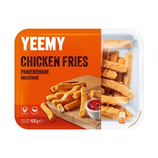 Yeemy Frytki z kurczaka 400 g