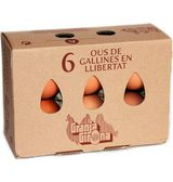 Huevos Granja Girona Gallinas En Libertad 6 Uds.