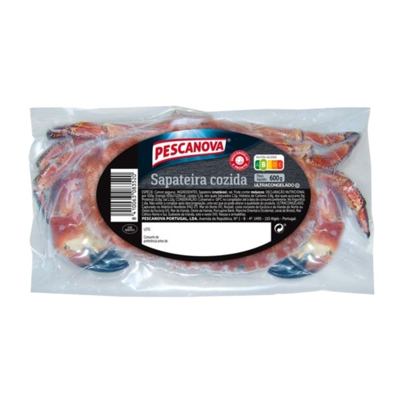 Pescanova Sapateira Cozida Congelada 600g