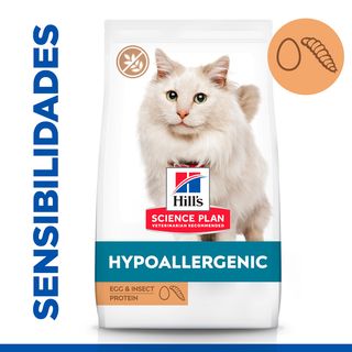 Hill’S Science Plan Adult Hypoallergenic Huevo E Insecto Pienso Para Gatos 7.15Kg