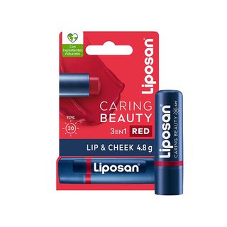 Caring Beauty 3En1 Lip - Cheek Bálsamo Labial - Liposan - 4,80 Gr (4006000093505)