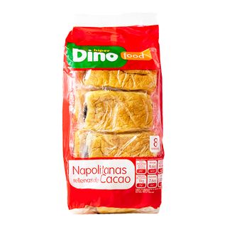HiperDino 8 napolitanas de chocolate 320 g