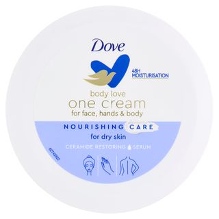 Dove Body Love One Cream For Face, Hands & Body Nourishing Care For Dry Skin 250 Ml