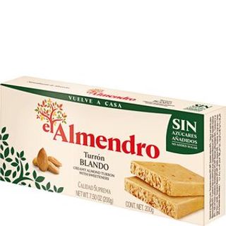 EL ALMENDRO Turrón Blando Sin Azúcar 200 G