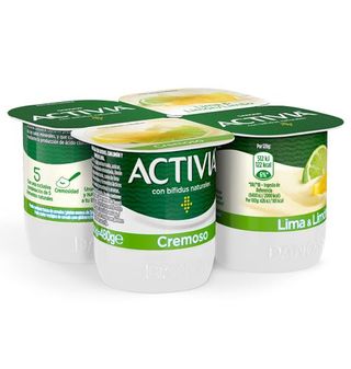 Activia Danone Cremoso Lima-Limón 4 Uds.