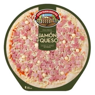 Casa Tarradellas Pizza Jamón y Queso 425g