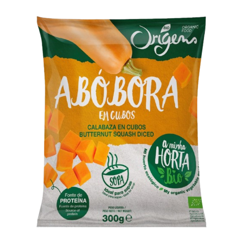 Origens Bio Abóbora Cubos Congelados 300g
