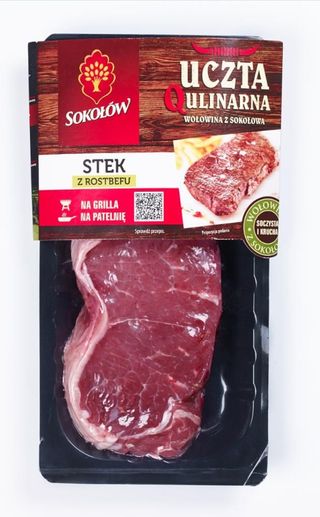 Uczta Qulinarna - Stek z rostbefu bez kości, waga od 0,3 kg