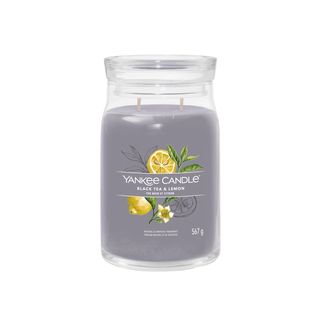 Black Tea Lemon, candela giara grande - Yankee Candle