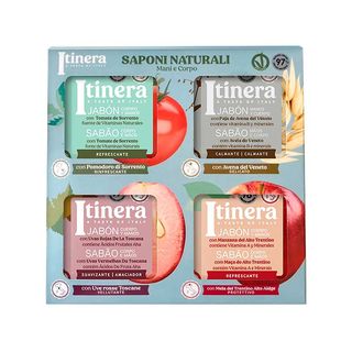 Set De Jabón Refrescante Con Cáscara De Tomate De Sorrento Itinera 116178