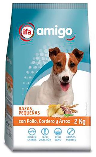 Ifa Amigo Perro Pequeño Pollo, Cordero Y Arroz 2 Kg