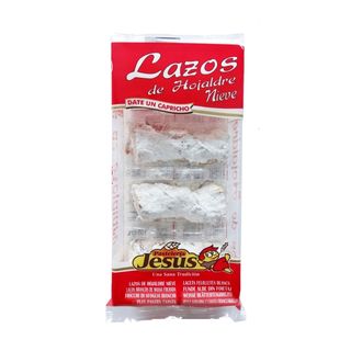PASTELERÍA JESUS Lazos De Hojaldre Nieve, 150G
