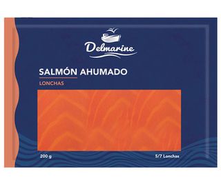 Salmon Ahumado Delmarine 200Gr