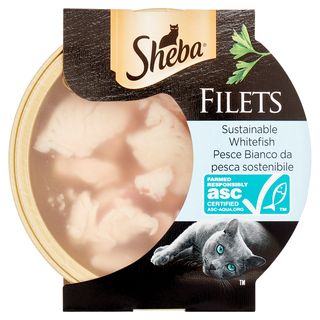 Sheba Filets Pesce Bianco Da Pesca Sostenibile 60 G -5019